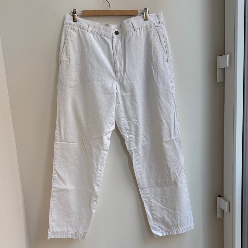 Brooks Brothers White Pants